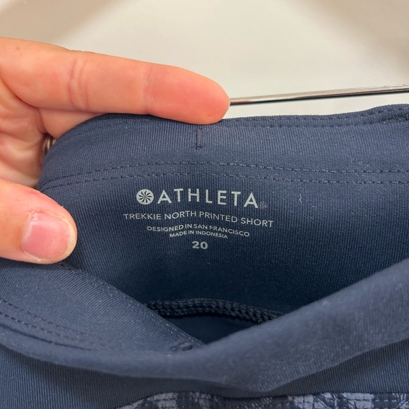 Athleta Trekkie North Shorts NWT Sz 20 - Picture 5 of 6